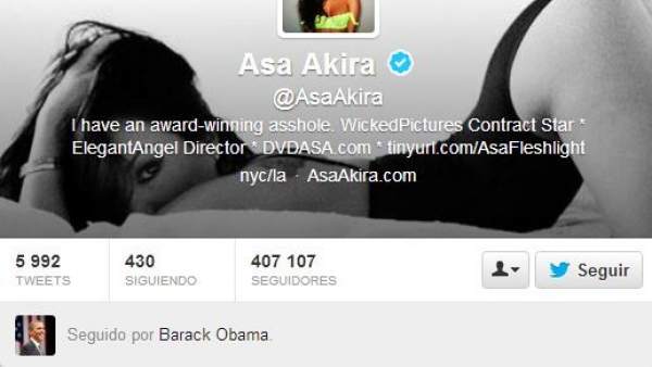 Barack Obama y sus actrices porno en Twitter Barack Obama y sus actrices porno en Twitter