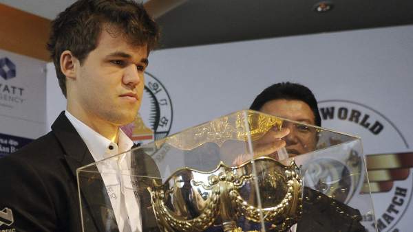 El ajedrecista Magnus Carlsen El ajedrecista Magnus Carlsen
