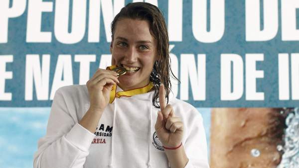 Mireia Belmonte, en los Campeonatos de España de Invierno Mireia Belmonte, en los Campeonatos de España de Invierno