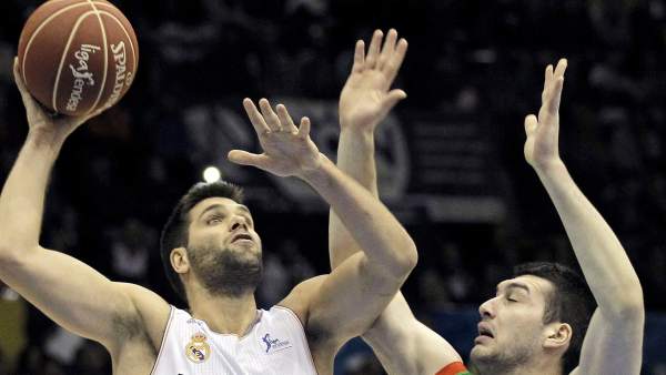 Felipe Reyes y Beka Burjanadze Felipe Reyes y Beka Burjanadze