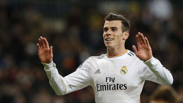 Gareth Bale celebra un gol Gareth Bale celebra un gol