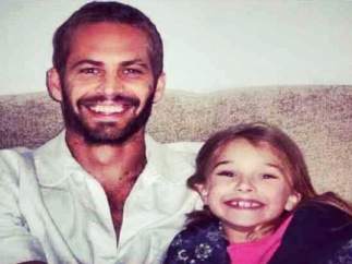Paul Walker y su hija
