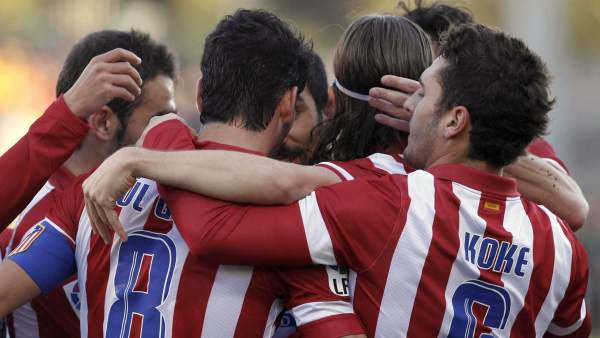 Gol del Atlético de Madrid Gol del Atlético de Madrid