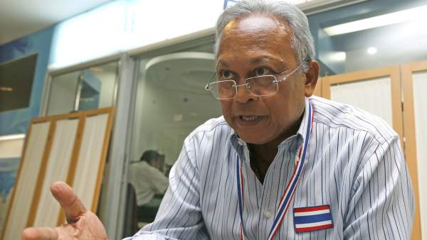 Líder de las protestas en Tailandia Líder de las protestas en Tailandia