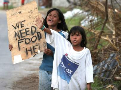Filipinas tras el paso del tifón Haiyan