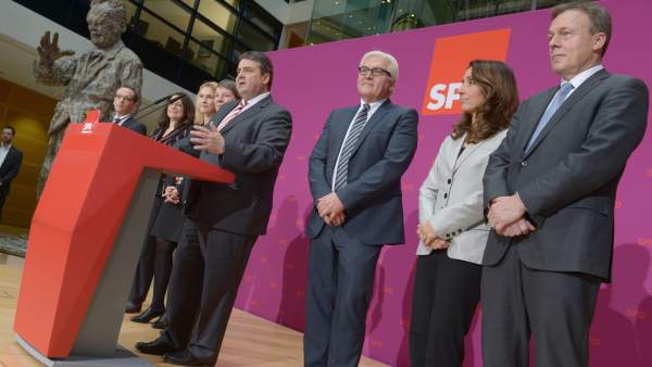 Los nuevos ministros socialistas de Alemania Los nuevos ministros socialistas de Alemania