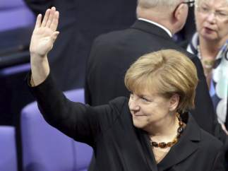Merkel, investida como canciller