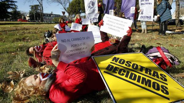 Protesta por la reforma de la Ley del Aborto Protesta por la reforma de la Ley del Aborto