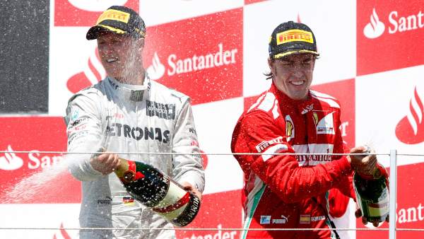 De celebración con Alonso De celebración con Alonso