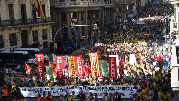 Manifestació Barcelona Manifestació Barcelona
