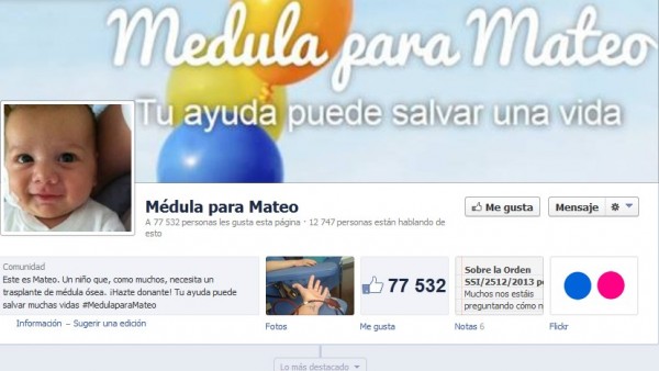 Una médula para Mateo Una médula para Mateo