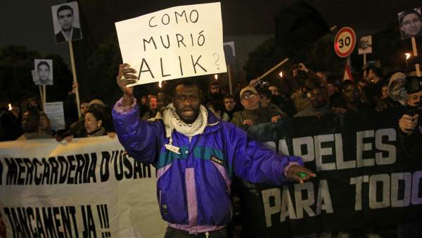 Protesta contra los CIE Protesta contra los CIE