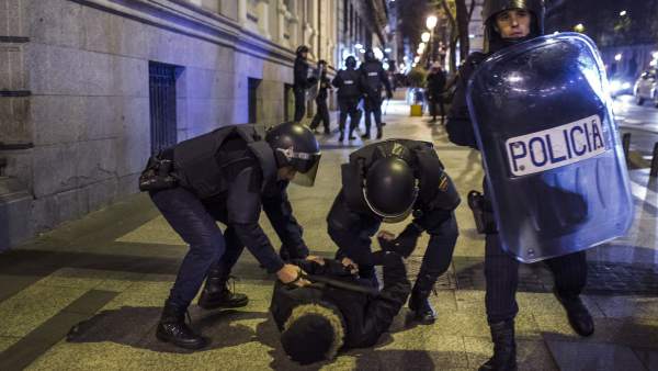 Detenidos en la marcha de apoyo a Gamonal Detenidos en la marcha de apoyo a Gamonal