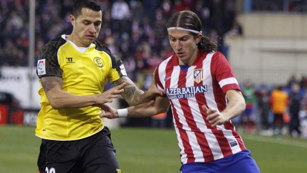 Vitolo y Filipe Luis Vitolo y Filipe Luis