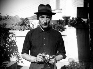 Burroughs in the Hotel Villa Mouniria Garden, Tangier