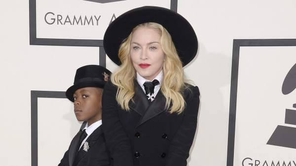 Madonna y su hijo David Madonna y su hijo David