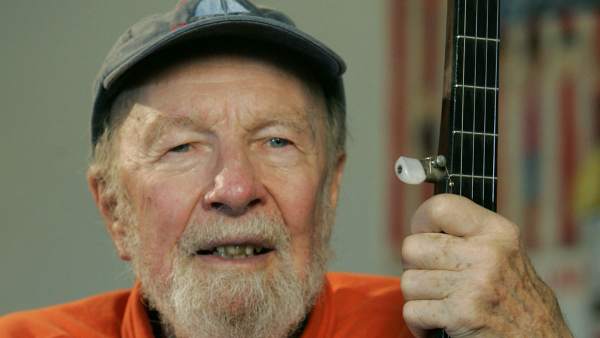 El músico Pete Seeger. El músico Pete Seeger.