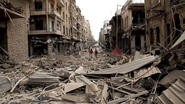 Siria Entra En Su Quinto Año De Guerra Arrasada Y Con Al - 