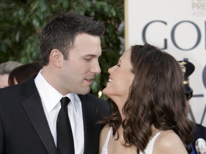 Los actores Ben Affleck y Jennifer Garner