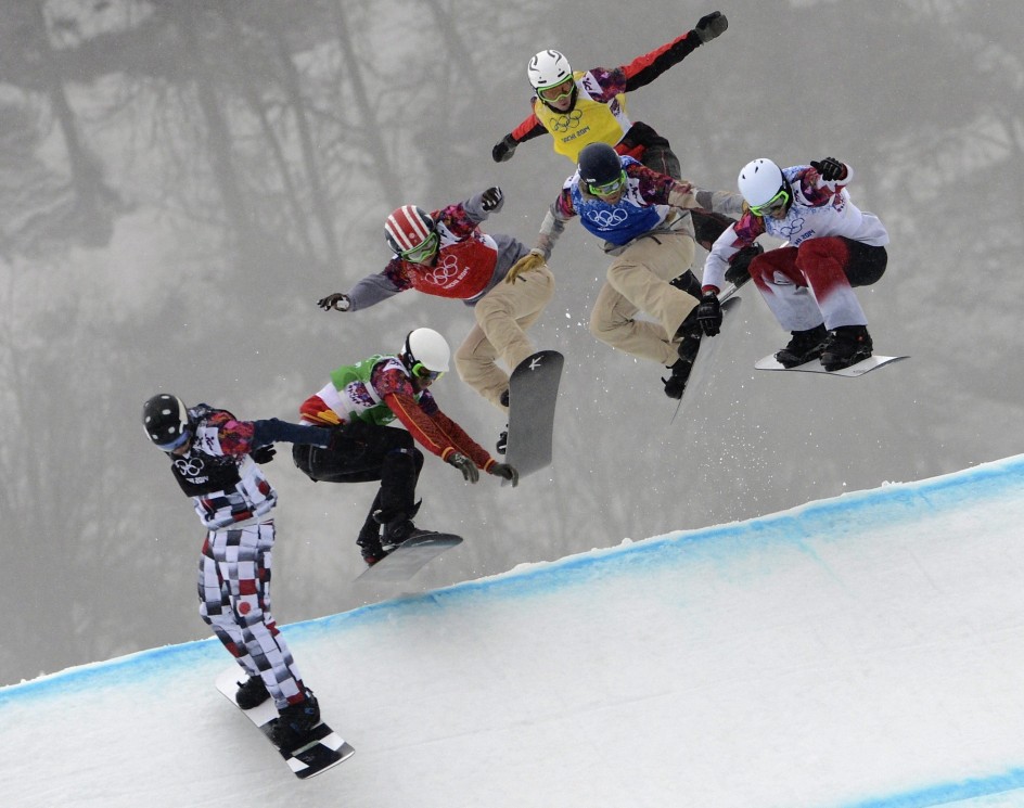 Foto Snowboard Cross masculino Juegos Olímpicos de Sochi 2014