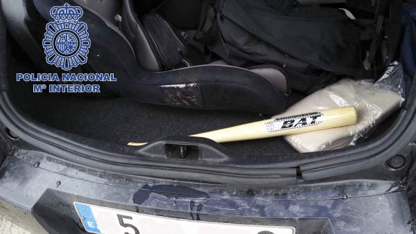Material incautado por la Policía a la red de extorsionadores de Vicálvaro. Material incautado por la Policía a la red de extorsionadores de Vicálvaro.