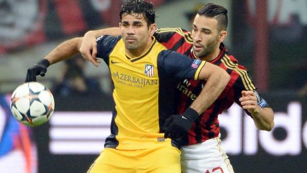 Milan-Atlético en la Champions Milan-Atlético en la Champions
