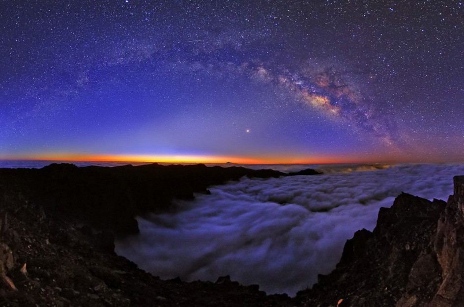 Resultado de imagen de amanecer en la caldera de taburiente