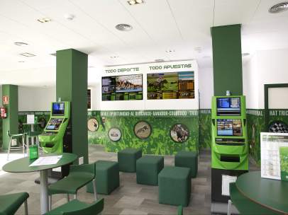 Sala de apuestas en Madrid