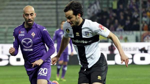 Borja Valero, con la Fiorentina Borja Valero, con la Fiorentina