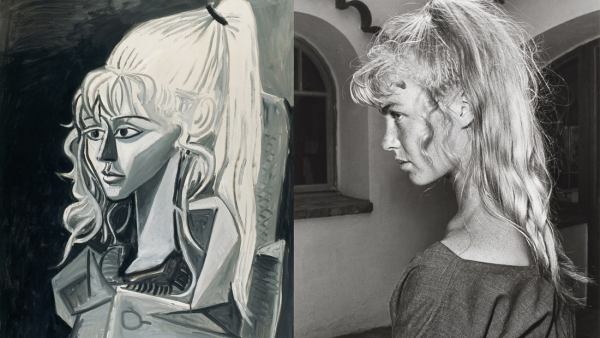 'Sylvette, 3. Mai 1954' - 'Picassos Modell Sylvette David', 1954 'Sylvette, 3. Mai 1954' - 'Picassos Modell Sylvette David', 1954