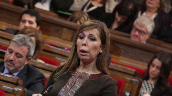 Alícia Sánchez-Camacho (PPC), durante la sesión de control del Pleno del Parlament del pasado miércoles. Alícia Sánchez-Camacho (PPC), durante la sesión de control del Pleno del Parlament del pasado miércoles.