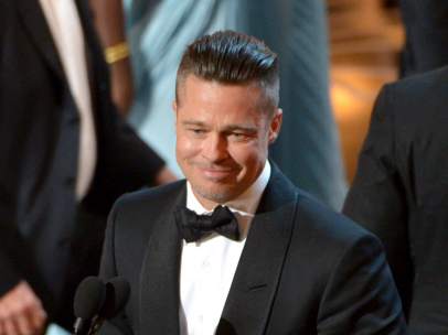 Brad Pitt gana un Oscar por 12 años de esclavitud