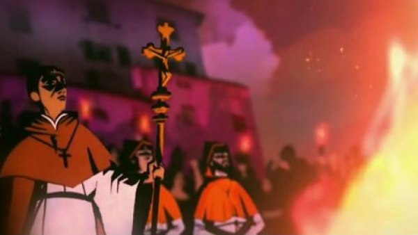 Imagen de la historia de Giordano Bruno en Cosmos Imagen de la historia de Giordano Bruno en Cosmos