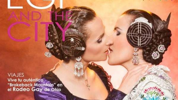 Portada de revista homosexual Portada de revista homosexual