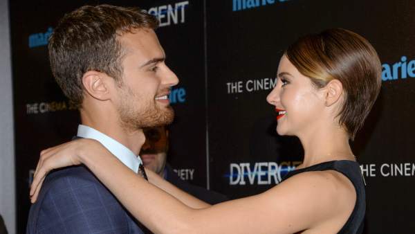 Theo James y Shailene Woodley Theo James y Shailene Woodley
