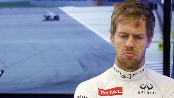 Sebastian Vettel, en Baréin Sebastian Vettel, en Baréin