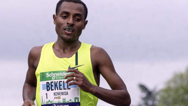 Kenenisa Bekele gana en París Kenenisa Bekele gana en París