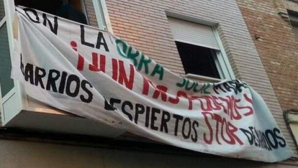Uno de los tres pisos liberados en la calle Callejo (Puente de Vallecas) Uno de los tres pisos liberados en la calle Callejo (Puente de Vallecas)