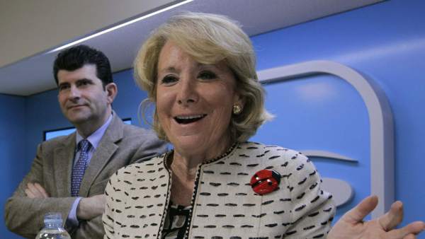 Esperanza Aguirre, durante la reunión del Comité de Dirección del PP de Madrid Esperanza Aguirre, durante la reunión del Comité de Dirección del PP de Madrid