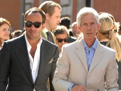 Tom Ford y Richard Buckley.