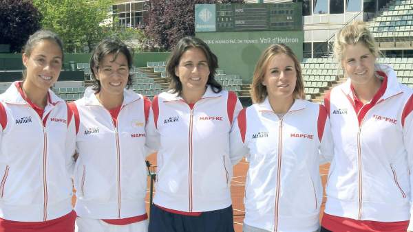 Equipo español para la permanencia en la FedCup de tenis Equipo español para la permanencia en la FedCup de tenis