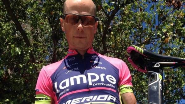 Chris Horner, con los colores del Lampre Chris Horner, con los colores del Lampre