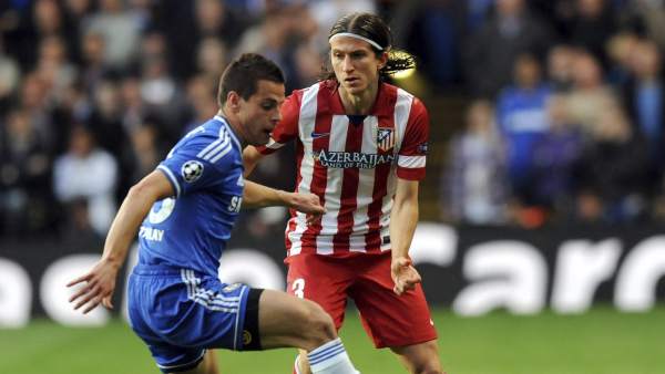 Cesar Azpilicueta y Filipe Luis Cesar Azpilicueta y Filipe Luis
