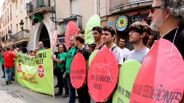 Protesta de la PAH Protesta de la PAH