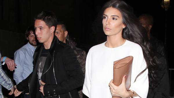 Anara Atanes y Samir Nasri Anara Atanes y Samir Nasri