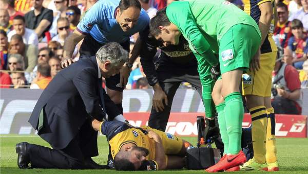 Lesión de Arda Turan Lesión de Arda Turan