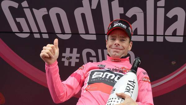 Cadel Evans, líder del Giro Cadel Evans, líder del Giro