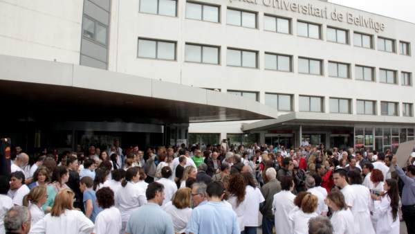 Protesta en Bellvitge Protesta en Bellvitge
