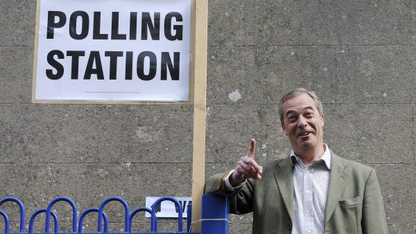 Nigel Farage, del UKIP Nigel Farage, del UKIP