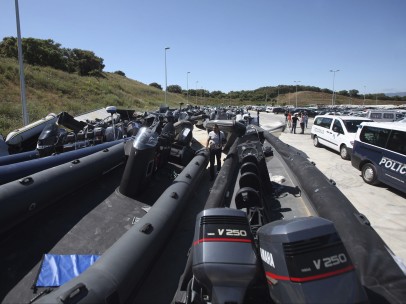Incautada una flota de embarcaciones a una red de narcotraficantes
